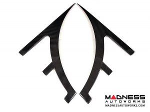 Mercedes-Benz CLA-Class AMG Front Canard Molding Trims - Carbon Fiber Mercedes-Benz CLA-Class AMG Front Canard Molding Trims - Carbon Fiber